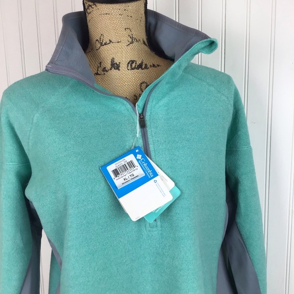 NWT Columbia Omni-Wick Performance Fleece Top - Picture 6 of 7